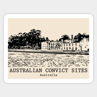 Australian Convict Sites - Australia Sticker